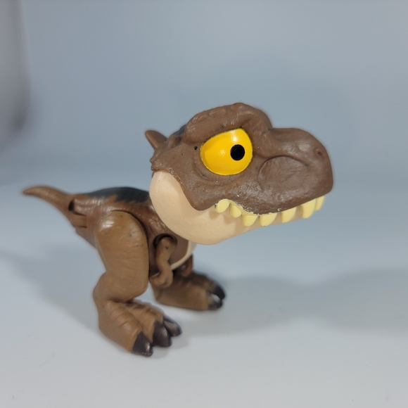 Jurassic World Snap Squad T-Rex Dinosaur Toy Mini Collectible Tyrannosaurus Rex - Picture 8 of 8